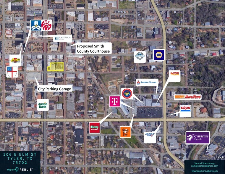 106 E Elm St, Tyler, TX à louer - Photo de l’immeuble – Image 3 sur 3