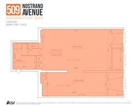 509 Nostrand Ave, Brooklyn, NY à louer Plan de site– Image 2 sur 2