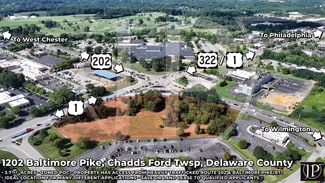 Plus de détails pour 1202 Baltimore pike pike, Chadds Ford, PA - Terrain à vendre
