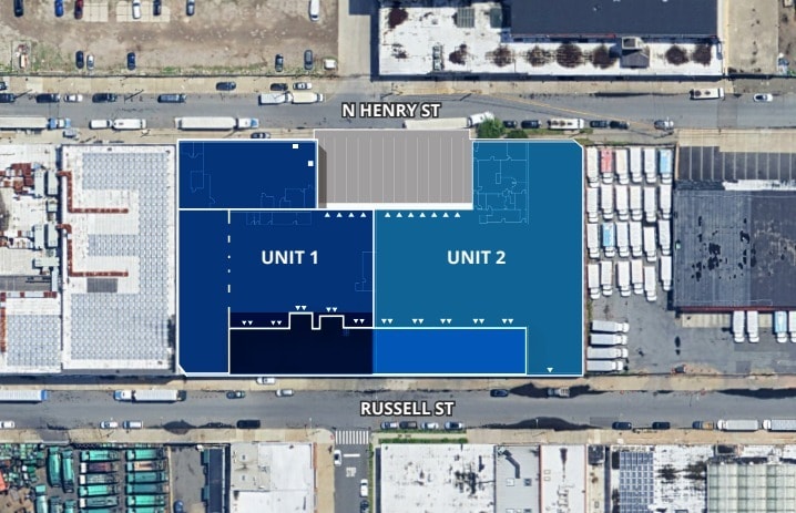 333 N Henry St, Brooklyn, NY à louer Plan d’étage– Image 1 sur 5