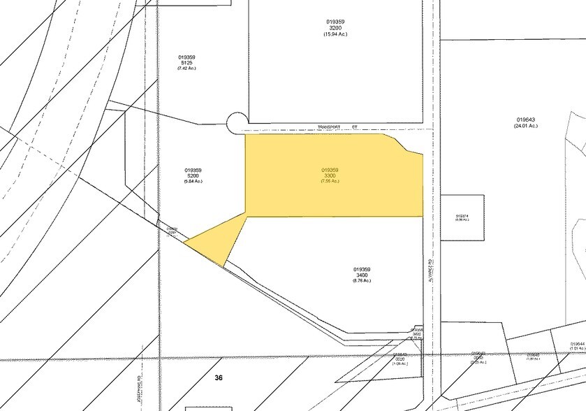 13910 Alvarez Rd, Jacksonville, FL à louer - Plan cadastral – Image 2 sur 10