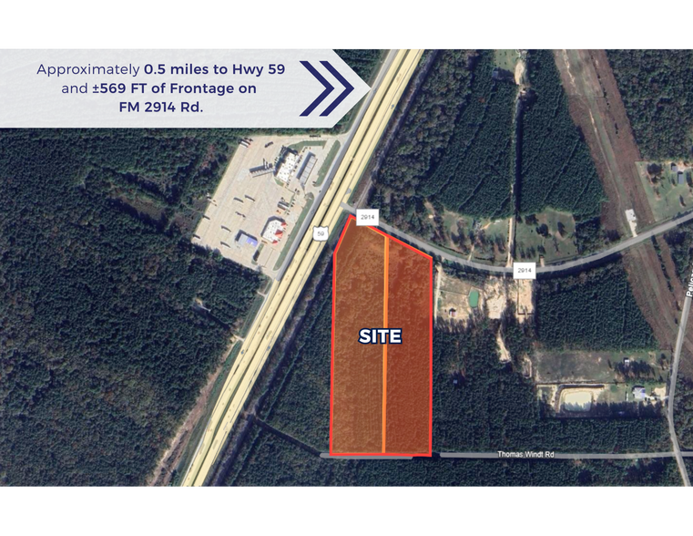 0 FM 2914 Rd, Shepherd, TX à vendre - Photo de l’immeuble – Image 2 sur 6