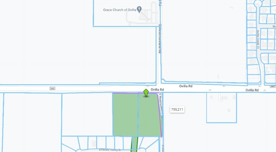 SWC Ovilla Road & S. Westmoreland Road, Ovilla, TX à vendre - Plan cadastral – Image 2 sur 2