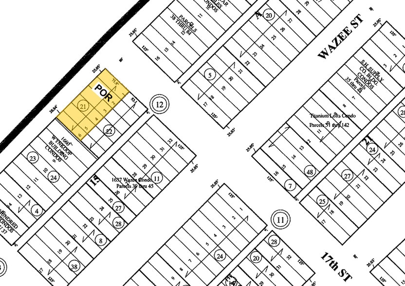 1660 17th St, Denver, CO à vendre - Plan cadastral – Image 2 sur 33