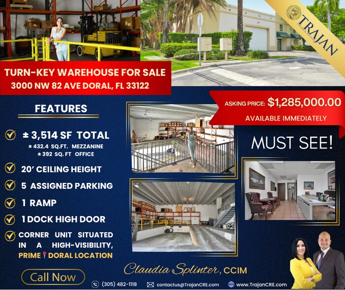 3000 NW 82nd Ave, Doral, FL à vendre - Photo de l’immeuble – Image 2 sur 19