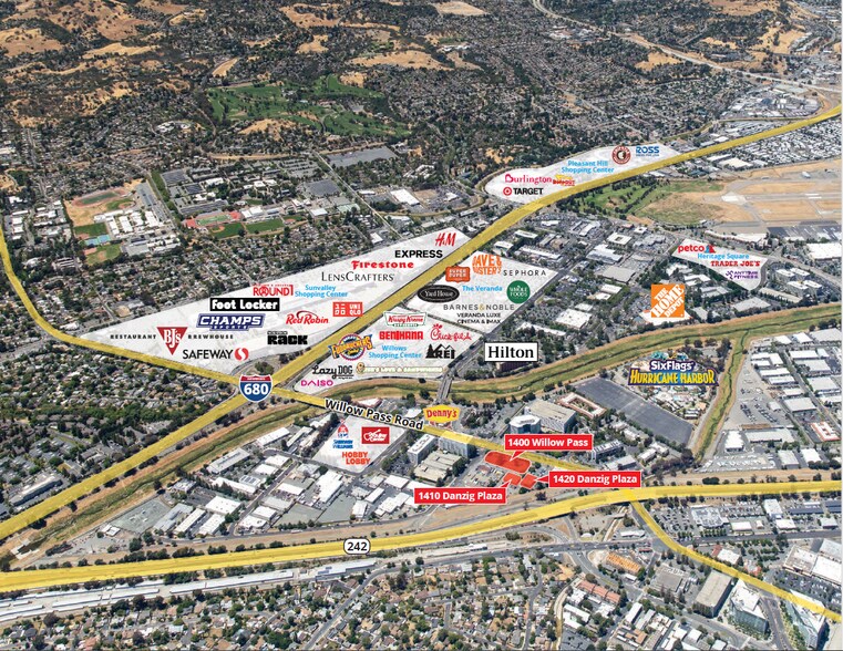 1400 Willow Pass Rd, Concord, CA à vendre - Photo de l’immeuble – Image 2 sur 2