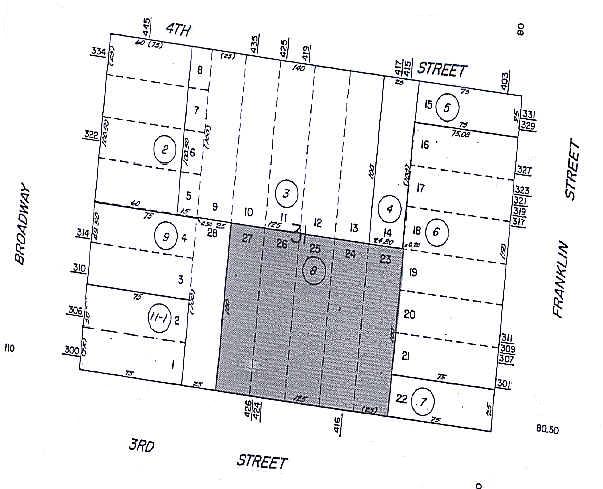 418-424 3rd St, Oakland, CA à louer - Plan cadastral – Image 2 sur 5