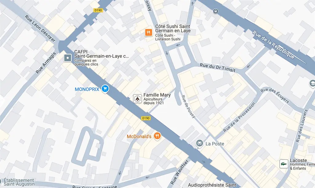 Local commercial dans Saint-Germain-en-Laye à louer Photo de l’immeuble– Image 1 sur 5