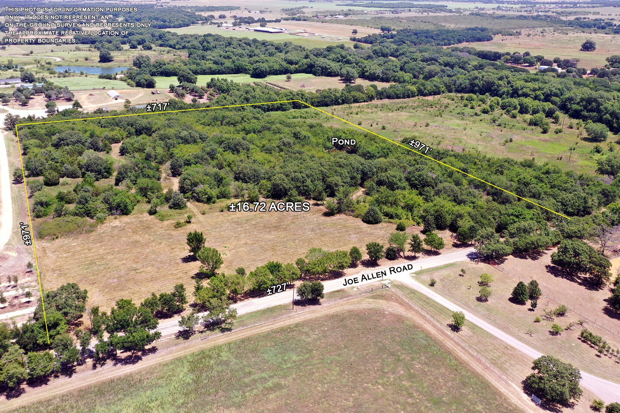 13305 Joe Allen Rd, Pilot Point, TX à vendre Aérien– Image 1 sur 18