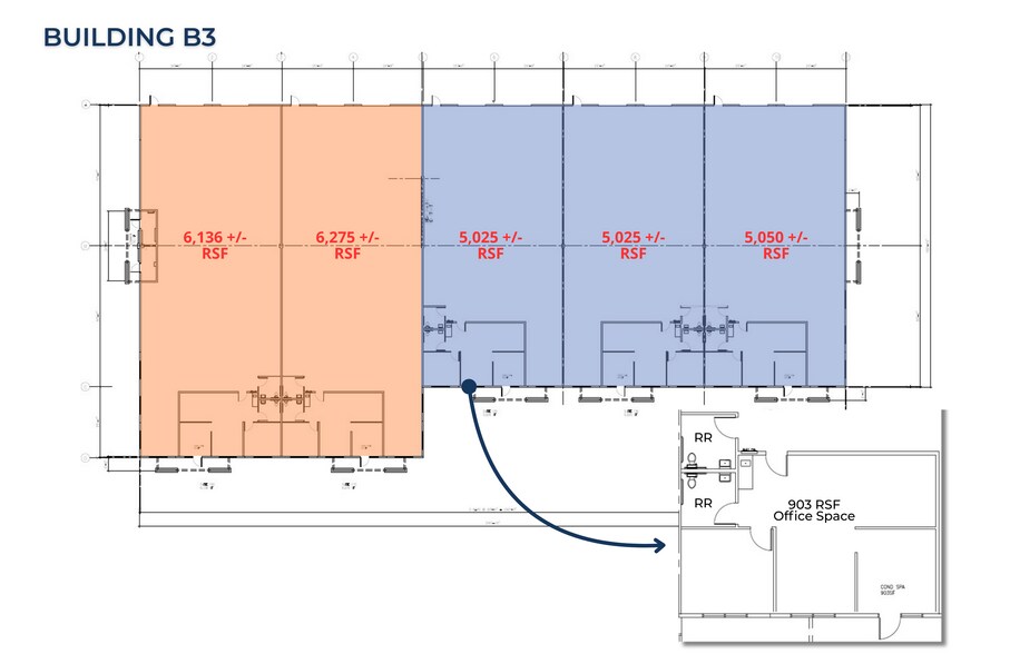 201 Cooperative Way, Georgetown, TX à louer - Plan d’étage – Image 3 sur 3