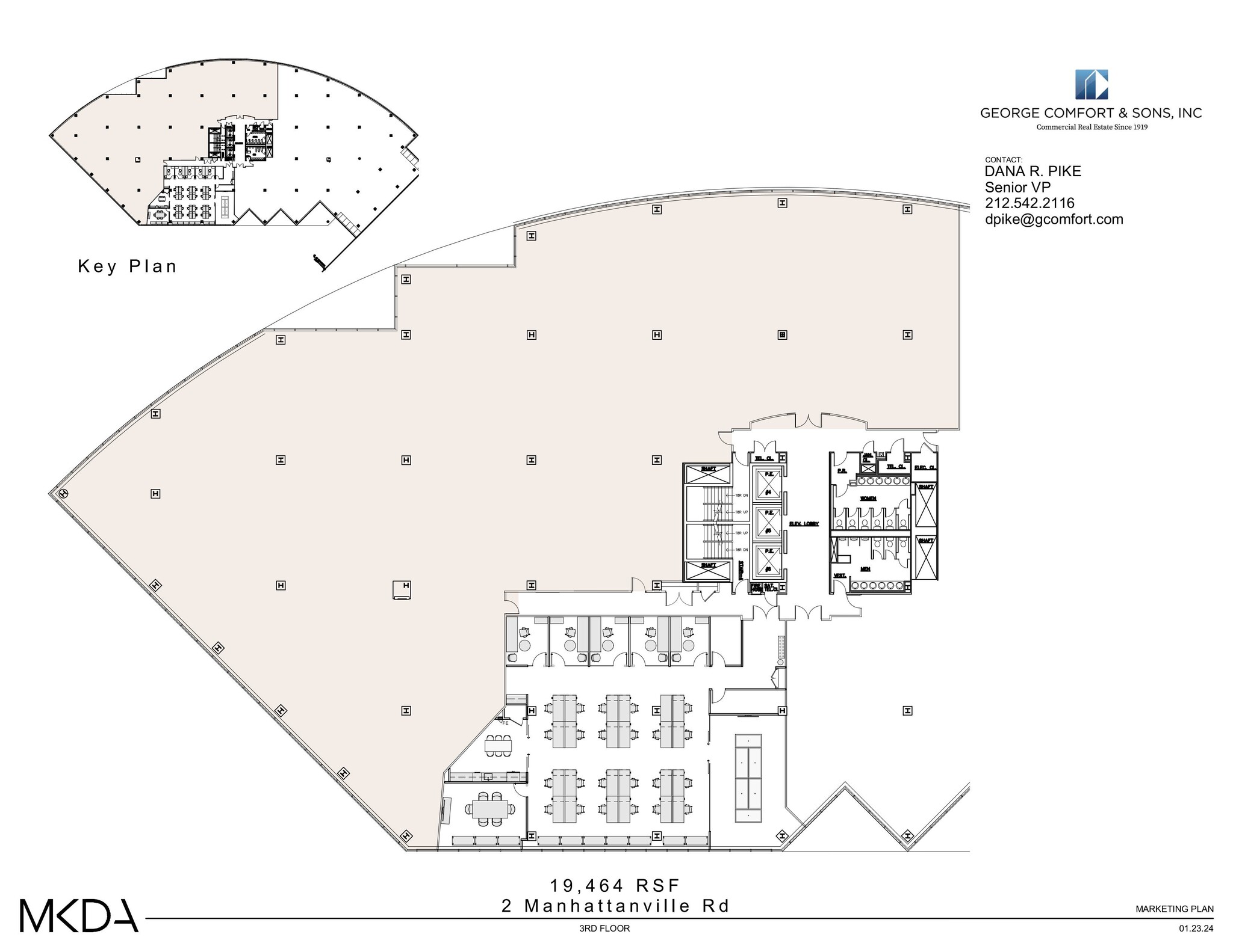 1 Manhattanville Rd, Purchase, NY à louer Plan d’étage– Image 1 sur 1