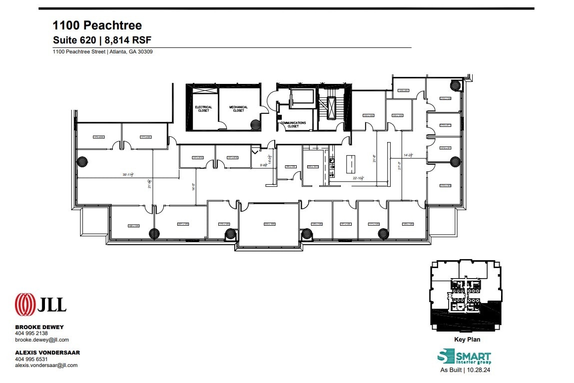 1100 Peachtree St Ne, Atlanta, GA à louer Plan d’étage– Image 1 sur 1