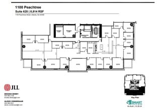 1100 Peachtree St Ne, Atlanta, GA à louer Plan d’étage– Image 1 sur 1