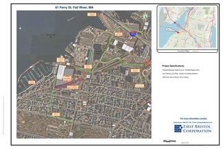 Plus de détails pour 81 Ferry St, Fall River, MA - Local d'activités à louer