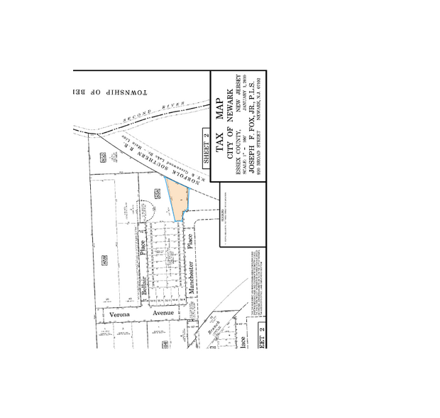 164-168 Manchester pl, Newark, NJ à louer - Plan cadastral – Image 2 sur 18