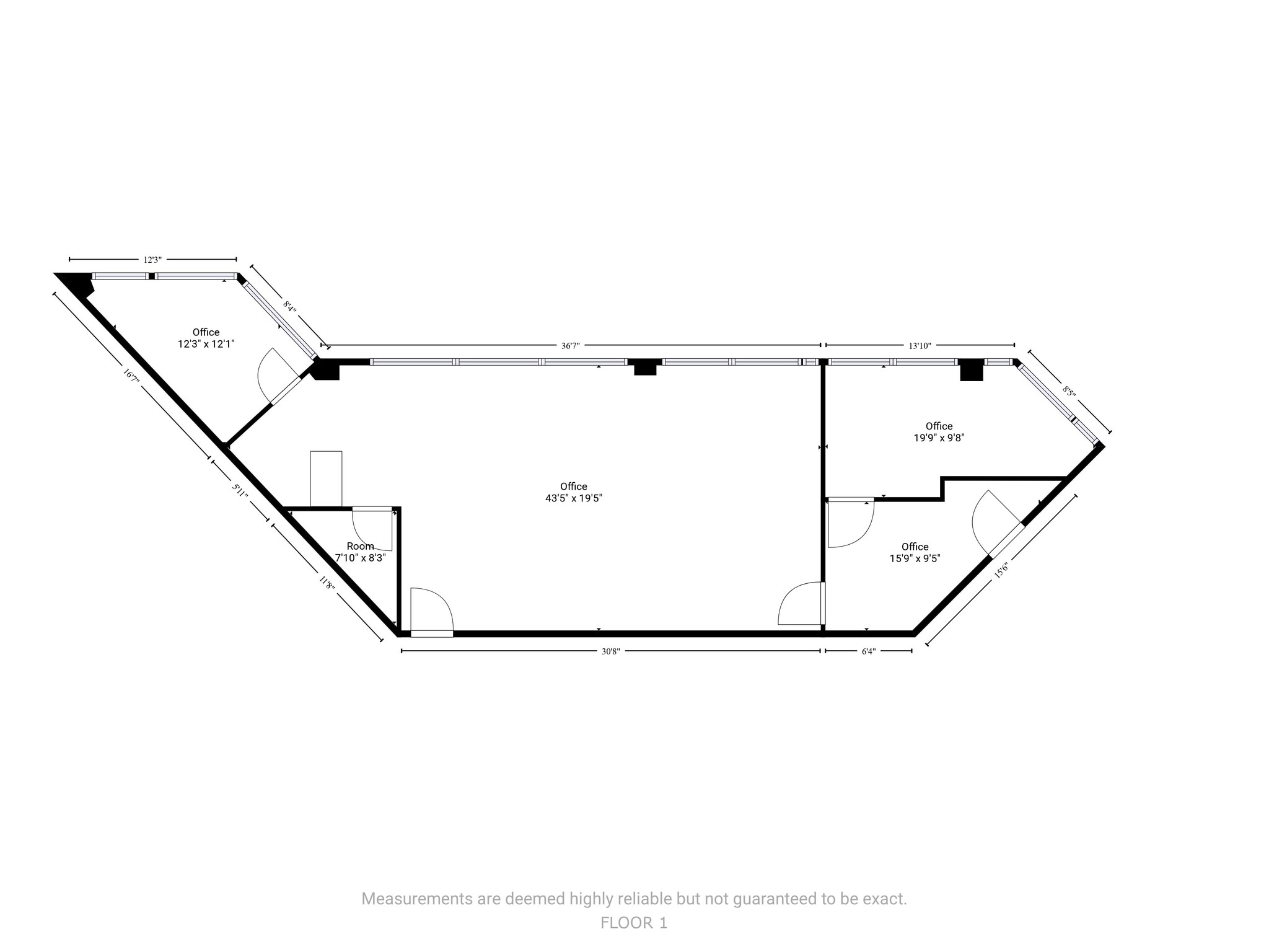 2110 E Flamingo Rd, Las Vegas, NV à louer Plan d’étage– Image 1 sur 1