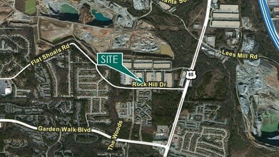 540 Airport South Pky, Atlanta, GA - VUE AÉRIENNE  vue de carte