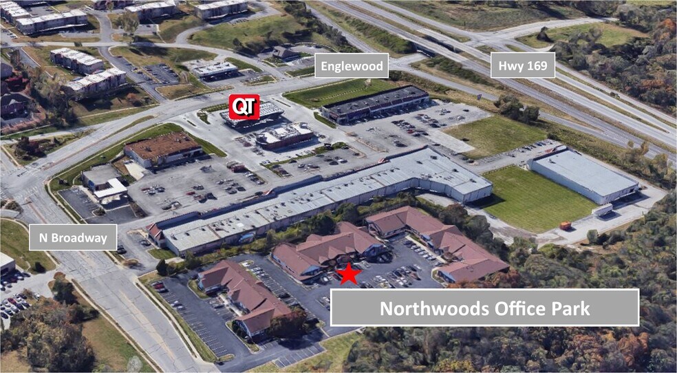 5722 N Broadway St, Kansas City, MO à louer - Aérien – Image 3 sur 7