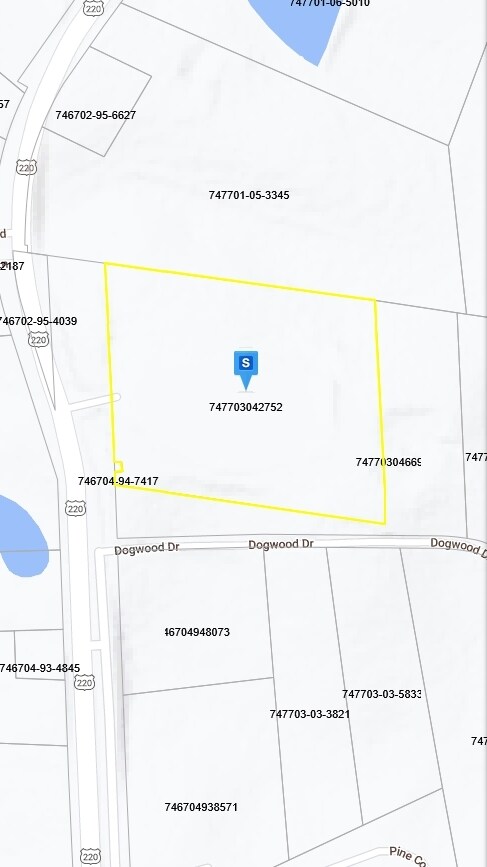1748 N US Highway 220, Ellerbe, NC à louer Plan cadastral– Image 1 sur 2