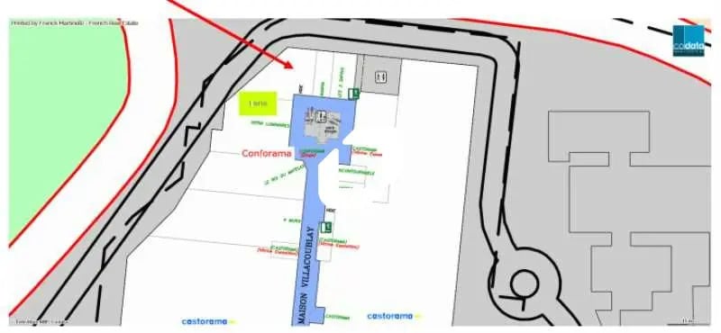Local commercial dans Vélizy-Villacoublay à louer - Plan d’étage – Image 3 sur 4