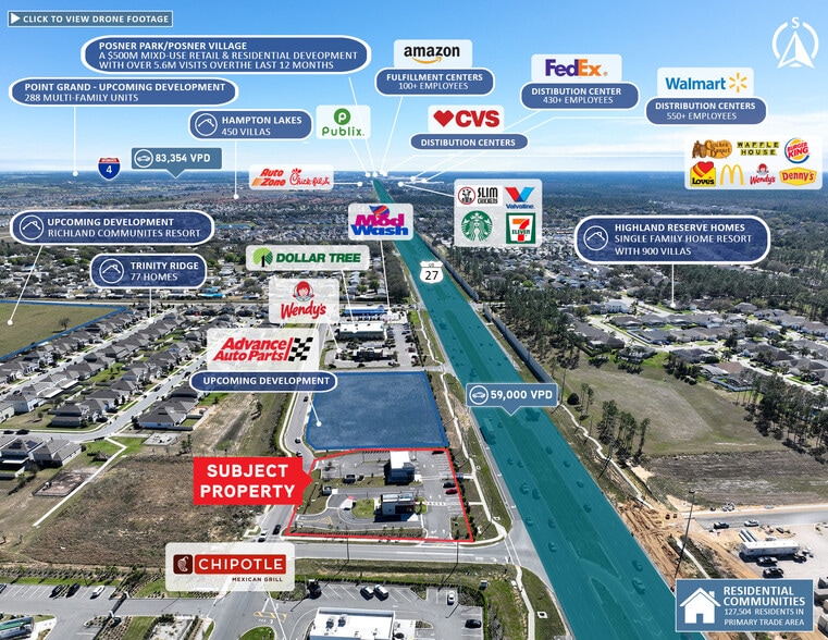49537 US-27, Davenport, FL à vendre - Aérien – Image 3 sur 5