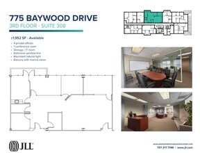 755-775 Baywood Dr, Petaluma, CA à louer Plan d’étage– Image 1 sur 1