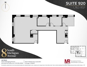 8 S Michigan Ave, Chicago, IL à louer Plan d’étage– Image 1 sur 8