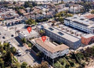 405 S Boyle Ave, Los Angeles, CA - VUE AÉRIENNE  vue de carte