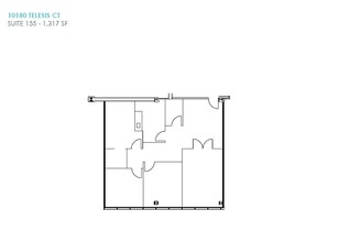 10188 Telesis Ct, San Diego, CA à louer Plan d’étage– Image 1 sur 1