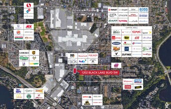 1202 Black Lake Blvd SW, Olympia, WA à louer Aérien– Image 1 sur 4