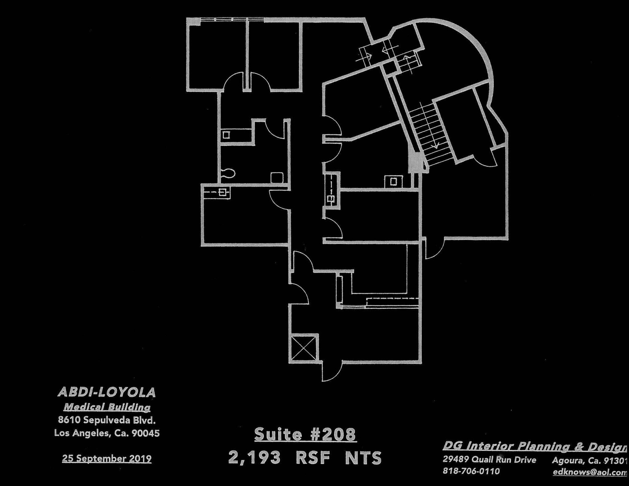 8610 S Sepulveda Blvd, Los Angeles, CA à louer Plan d’étage– Image 1 sur 1