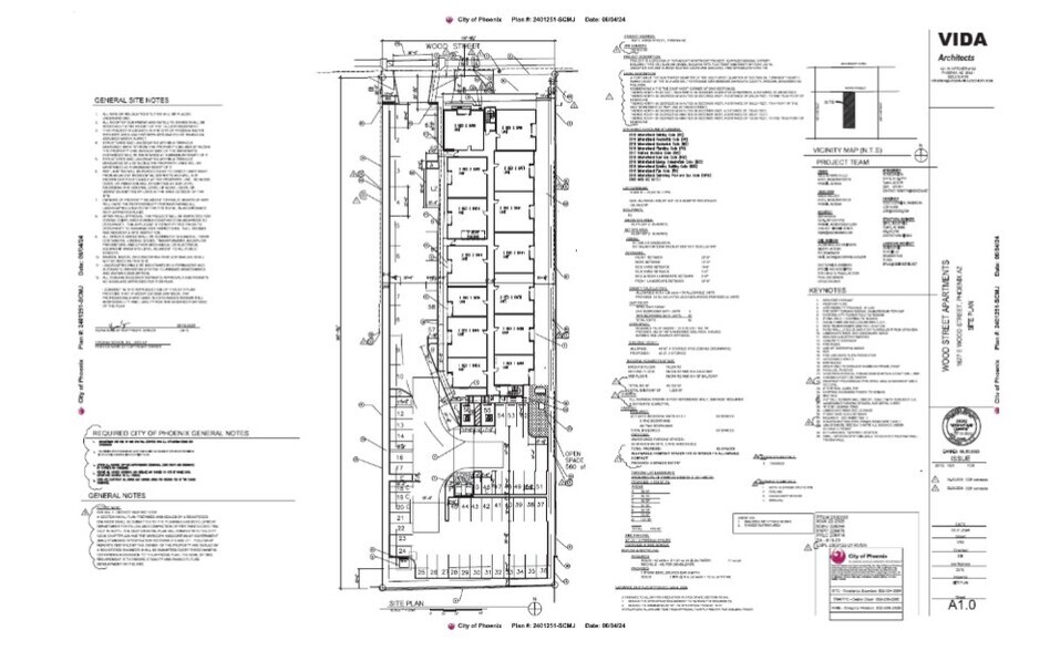 1627 E Wood St, Phoenix, AZ à vendre - Plan de site – Image 2 sur 3