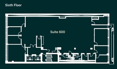 1184 Rue Sainte-Catherine O, Montréal, QC à louer Plan d’étage– Image 2 sur 2