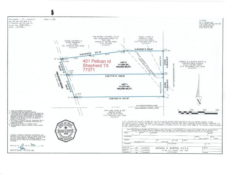 0 Pelican Rd, Shepherd, TX à vendre - Photo de l’immeuble – Image 2 sur 7