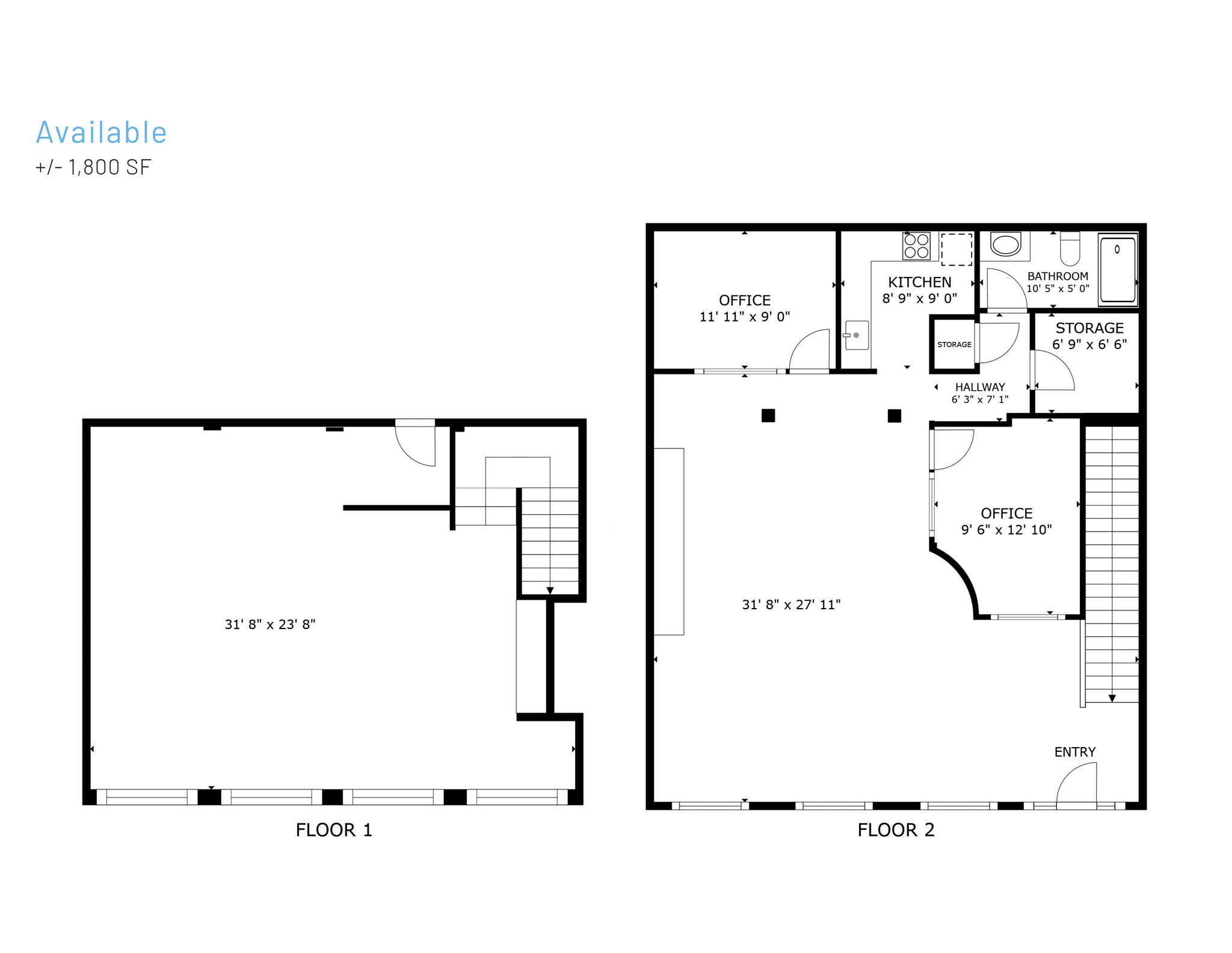 2108 South Blvd, Charlotte, NC à louer Plan d’étage– Image 1 sur 10