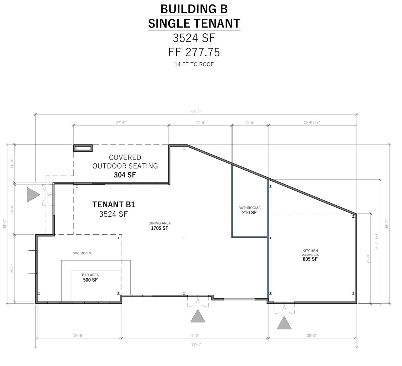 20 Newtown Richboro Rd, Richboro, PA à louer Plan d’étage– Image 1 sur 1