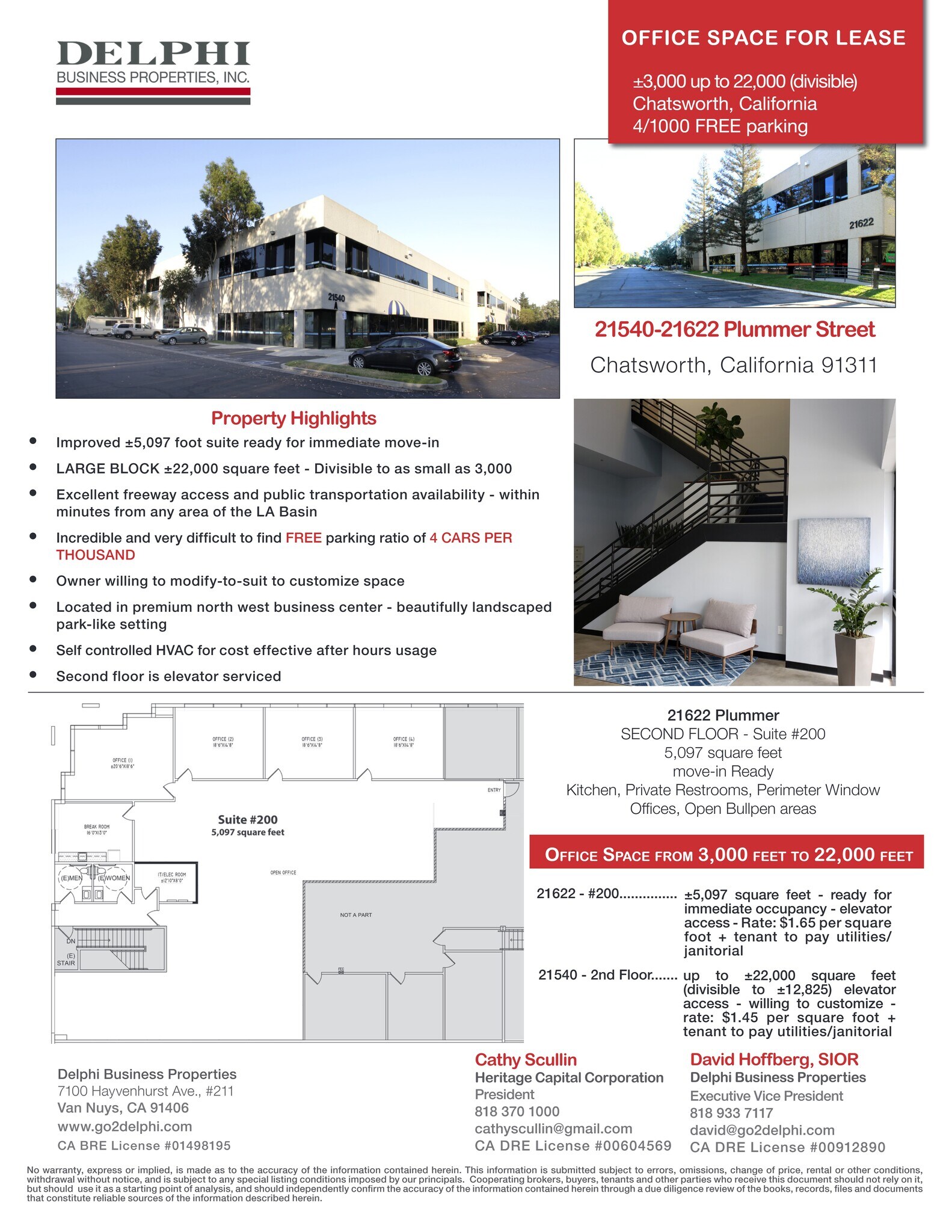 21540-21622 Plummer St, Chatsworth, CA à louer Plan de site– Image 1 sur 8