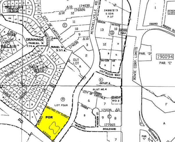 4000 Mitchellville Rd, Bowie, MD à louer - Plan cadastral – Image 2 sur 20