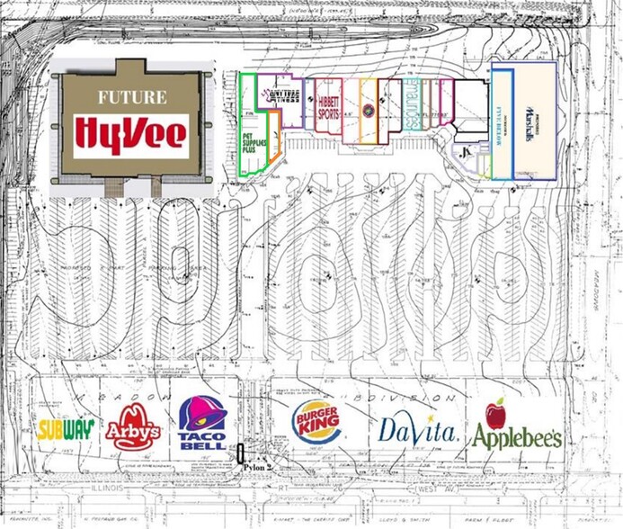 1810-1880 S West Ave, Freeport, IL à louer - Plan d’étage – Image 3 sur 10