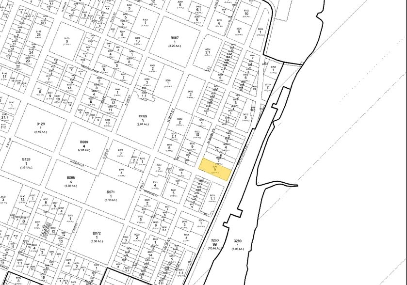 100-104 N Main St, Saint Charles, MO à louer - Plan cadastral – Image 3 sur 7