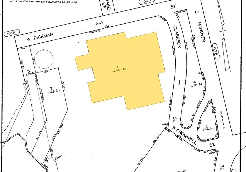 101 W Dickman St, Baltimore, MD à louer - Plan cadastral – Image 2 sur 17