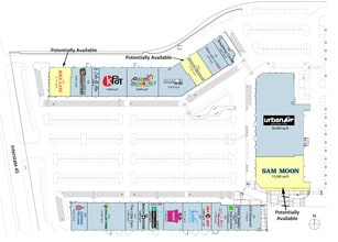 17937-17945 I-45 S, Shenandoah, TX à louer Plan de site– Image 1 sur 1