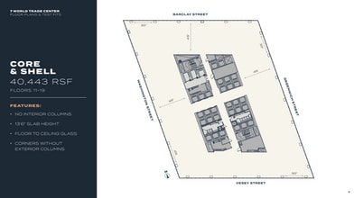 7 World Trade Center, New York, NY à louer Plan d’étage– Image 1 sur 3