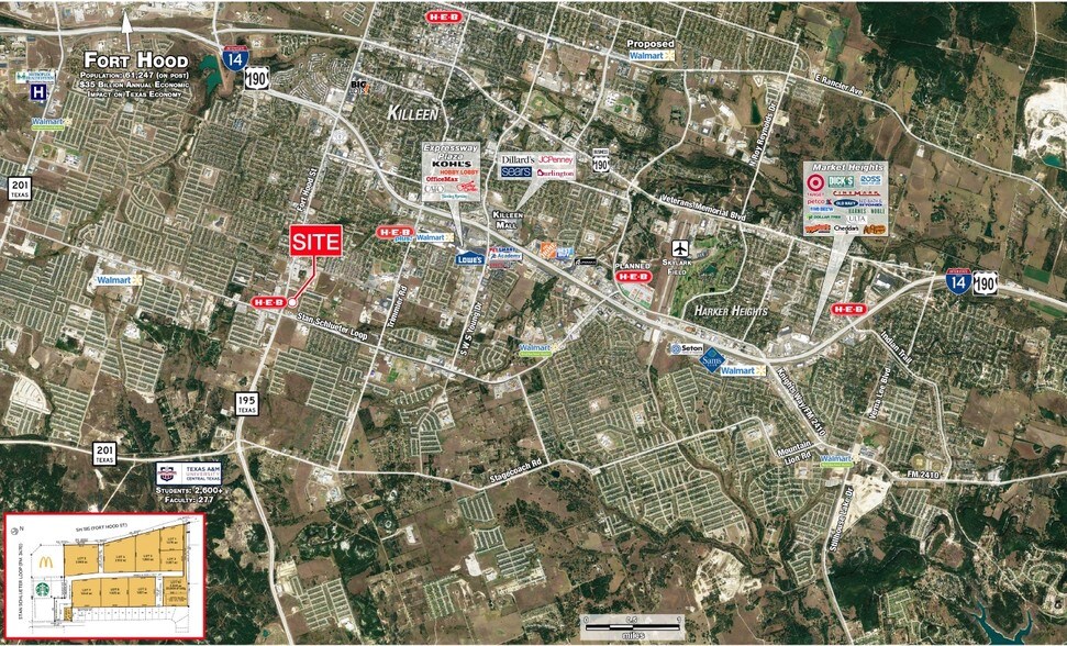 W STAN SCHLUETER Loop, Killeen, TX à vendre - Aérien – Image 3 sur 11