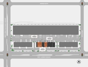1205 W Carrier Pky, Grand Prairie, TX à louer Plan de site– Image 1 sur 1