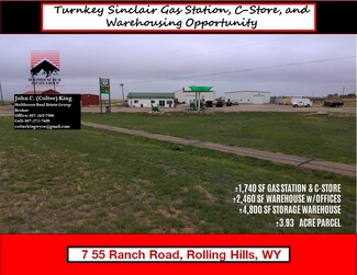 Plus de détails pour 7 55 Ranch Rd, Glenrock, WY - Local commercial à vendre