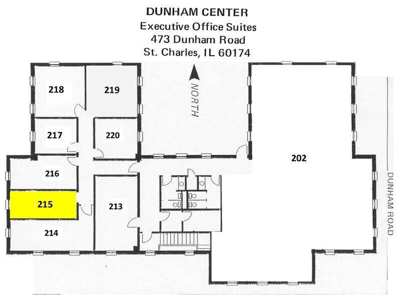 473 Dunham Rd, St Charles, IL à louer - Plan d’étage – Image 2 sur 9