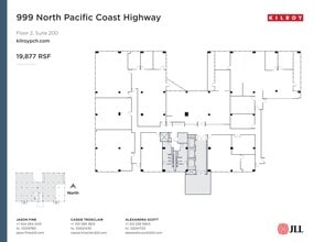 999 N Pacific Coast Hwy, El Segundo, CA à louer Plan de site– Image 1 sur 1