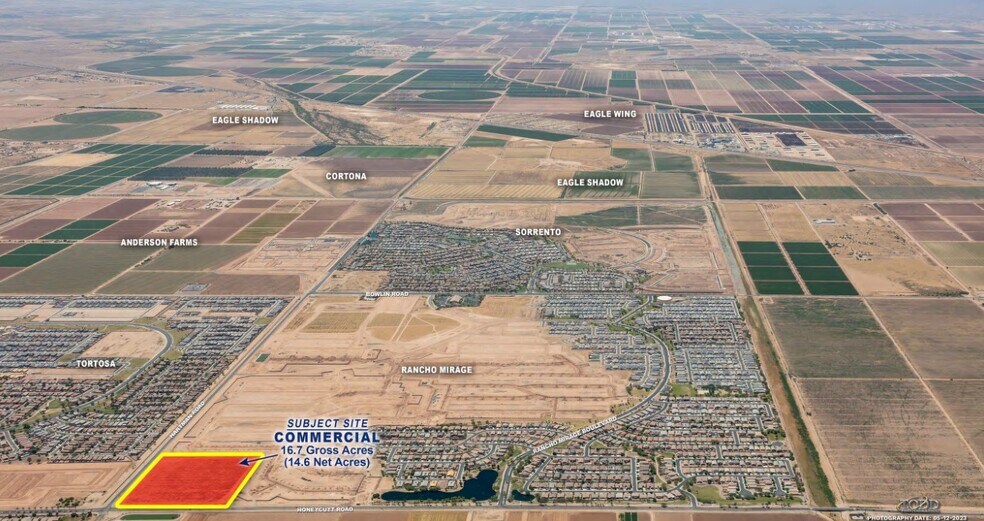 SW Honeycutt Rd & Hartman Rd, Maricopa, AZ à vendre - Aérien – Image 2 sur 5