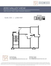 2010 Valley View Ln, Farmers Branch, TX à louer Plan d’étage– Image 1 sur 1